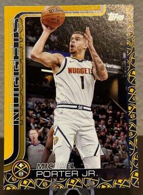 Michael Porter Jr. 2025-26 Topps Team Color Border Denver Nuggets Basketball NBA